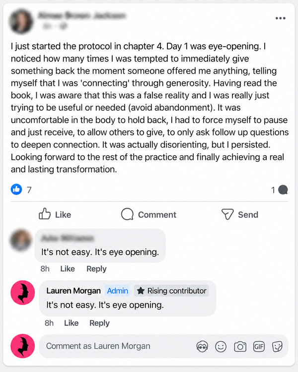 Post from the private readers group